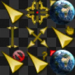 Earth Set Cursors