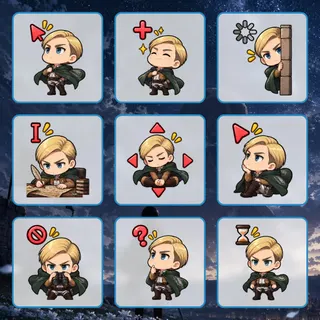 Erwin Smith - Attack on Titan (Shingeki no Kyojin) Cursor