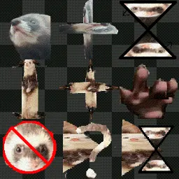 Ferret Mouse Small animated mouse cursor