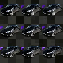 Fiat Punto v2 mouse cursor