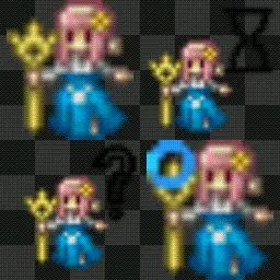 Fire emblem Sakura animated mouse cursor