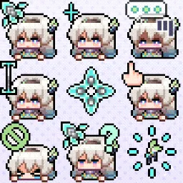 Firefly - Honkai Star Rail animated mouse cursor