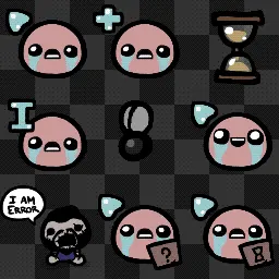 Flash Isaac animated mouse cursor