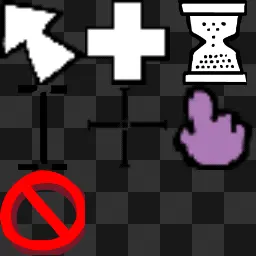 FNF chart editor coursor mouse cursor
