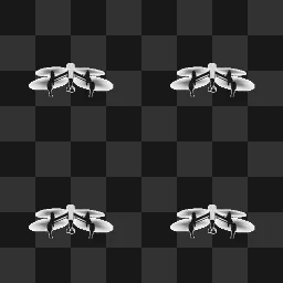 fpv dron animated mouse cursor