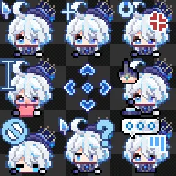 Furina-Genshin (Static) mouse cursor