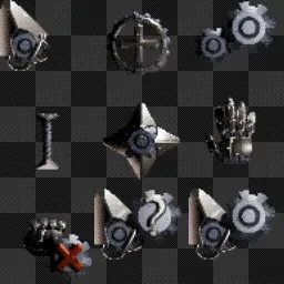Geared-Steel animated mouse cursor