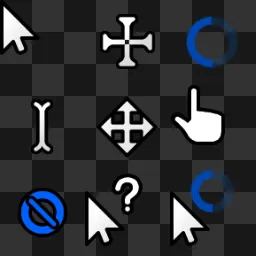Gemstone animated mouse cursor