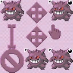 gengar pokemon animated mouse cursor