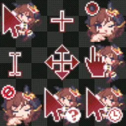 Gentildonna animated mouse cursor