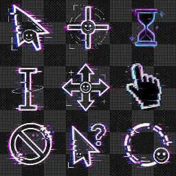 glitch cursors