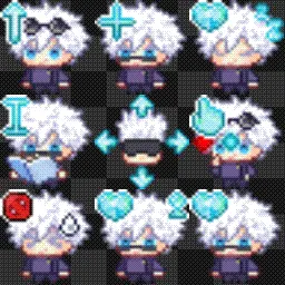 gojo satoru * animated mouse cursor