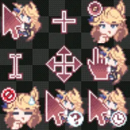 Gold City animated mouse cursor