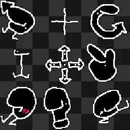 Goobers animated mouse cursor