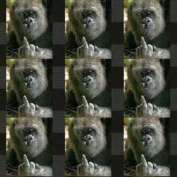 Gorilla Middle Finger mouse cursor
