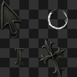 gothic animated mouse cursor