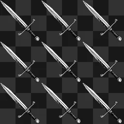 Gothic Engraved Sword Cursor