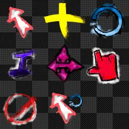 Graffiti Cursors
