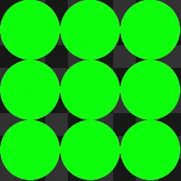 Green mouse cursor