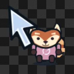 Grok Rudi Ear Flick animated mouse cursor