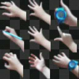 hands mouse cursor