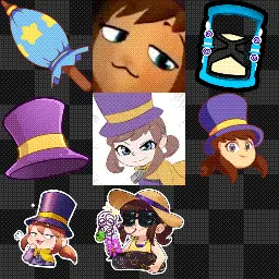 Hat kid mouse cursor