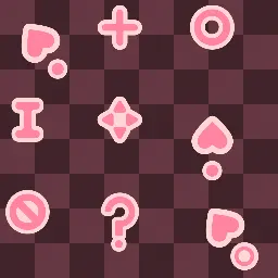 Hearts mouse cursor