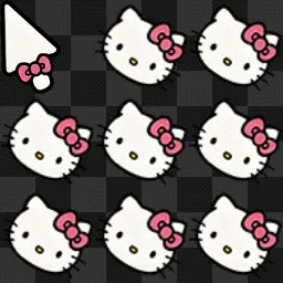 Hello Kitty mix mouse cursor