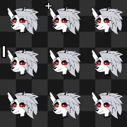 Helluva Boss Loona animated mouse cursor