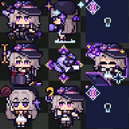 Herta | HSR animated mouse cursor