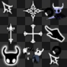 Hollow Knight animated mouse cursor
