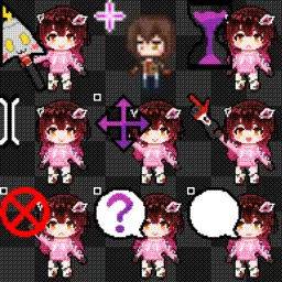 Hololive Roboco animated mouse cursor