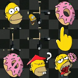 Homero Simpson Douh mouse cursor
