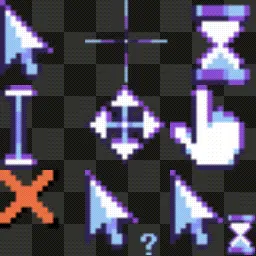 HypnOS animated mouse cursor