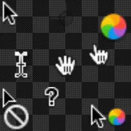 I Like Apples animated mouse cursor