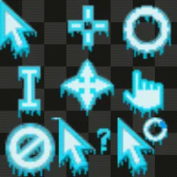 ice animated mouse cursor
