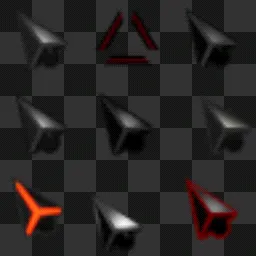 InfraRed V2 animated mouse cursor
