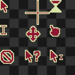 Inscryption by Frozn_ animated mouse cursor