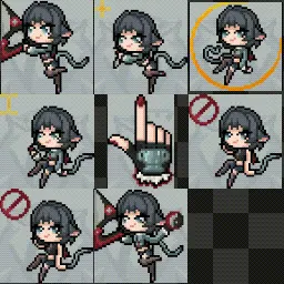 jane doe (zenless zone zero) mouse cursor