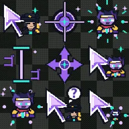 JoJo's Bizarre Adventure | STAR PLATINUM ⭐「スタープラチナ」 animated mouse cursor