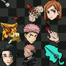 Jujutsu Kaisen animated mouse cursor