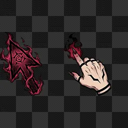 Jujutsu Kaisen Sukuna Flame Arrow mouse cursor