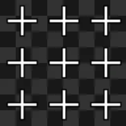 Just another cross, created for Rust - Its White mouse cursor
