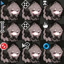 kaguya animated mouse cursor