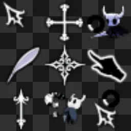 knight-hollow knight animated mouse cursor