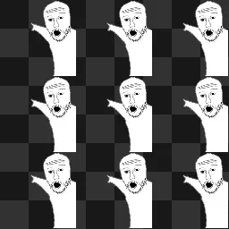 lazy shitty soyjak mouse cursor