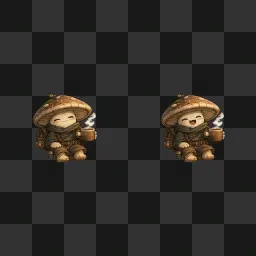 Little shroom dude mouse cursor