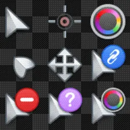 Luxus animated mouse cursor
