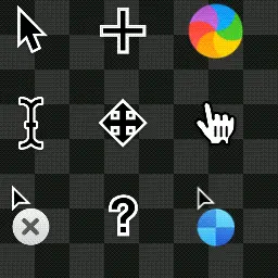 Mac OS animated mouse cursor