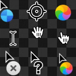 Mac OS + Window 11 - custom animated mouse cursor